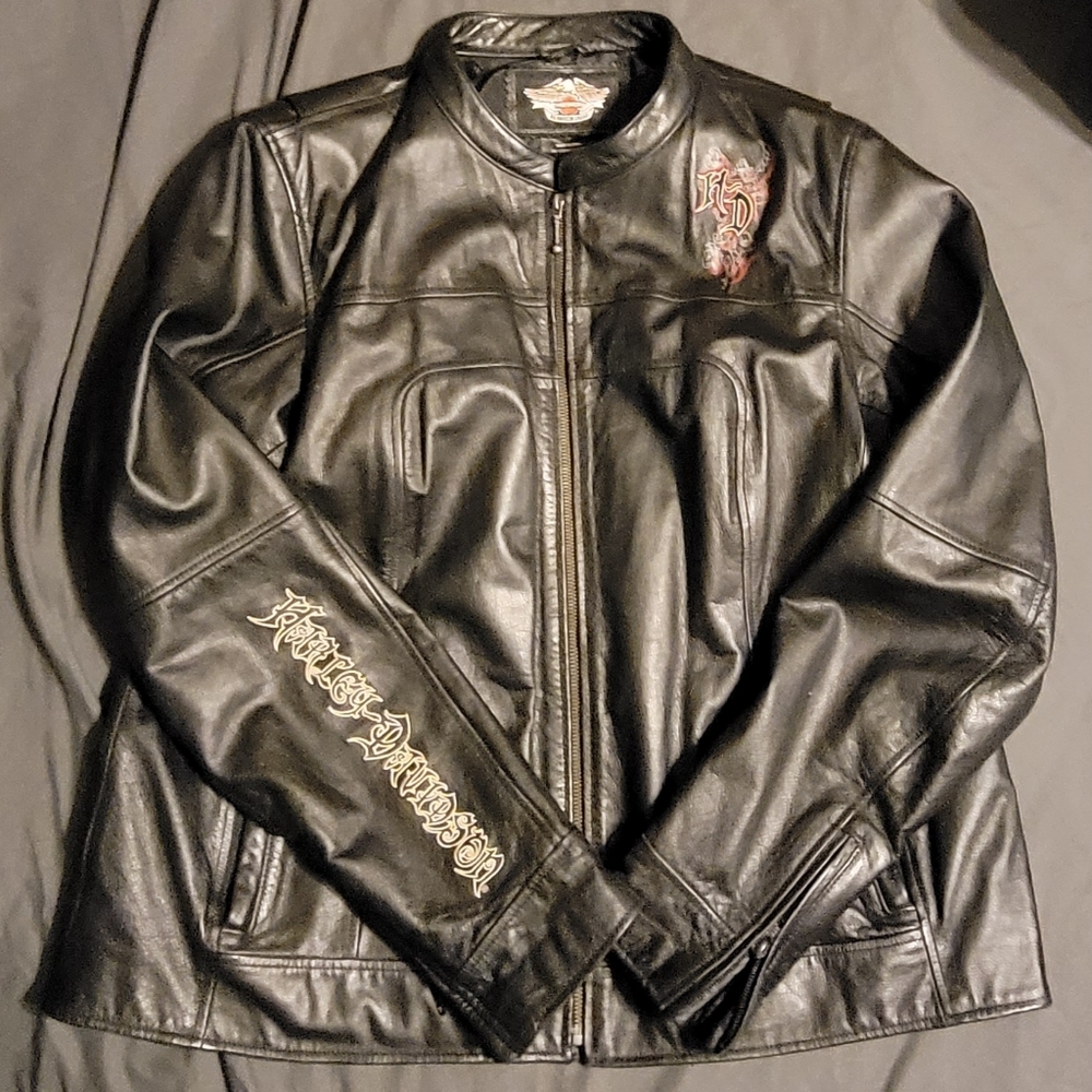 Harley-Davidson Black Leather Jacket